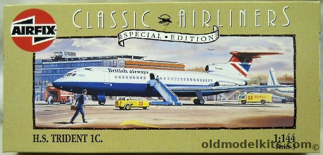 Airfix 1/144 De Havilland 121 Trident IC - British Airways, 03174 plastic model kit
